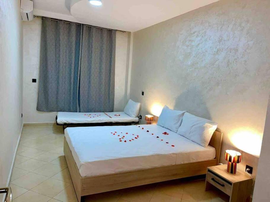 Appartement Haut Standing 3 Chambres Avec Terasse Quartier Gueliz Hivernage A Marrakech I19 Marraquexe Exterior foto